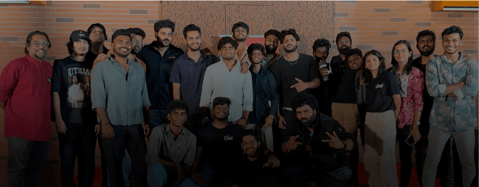 Group photo at venue