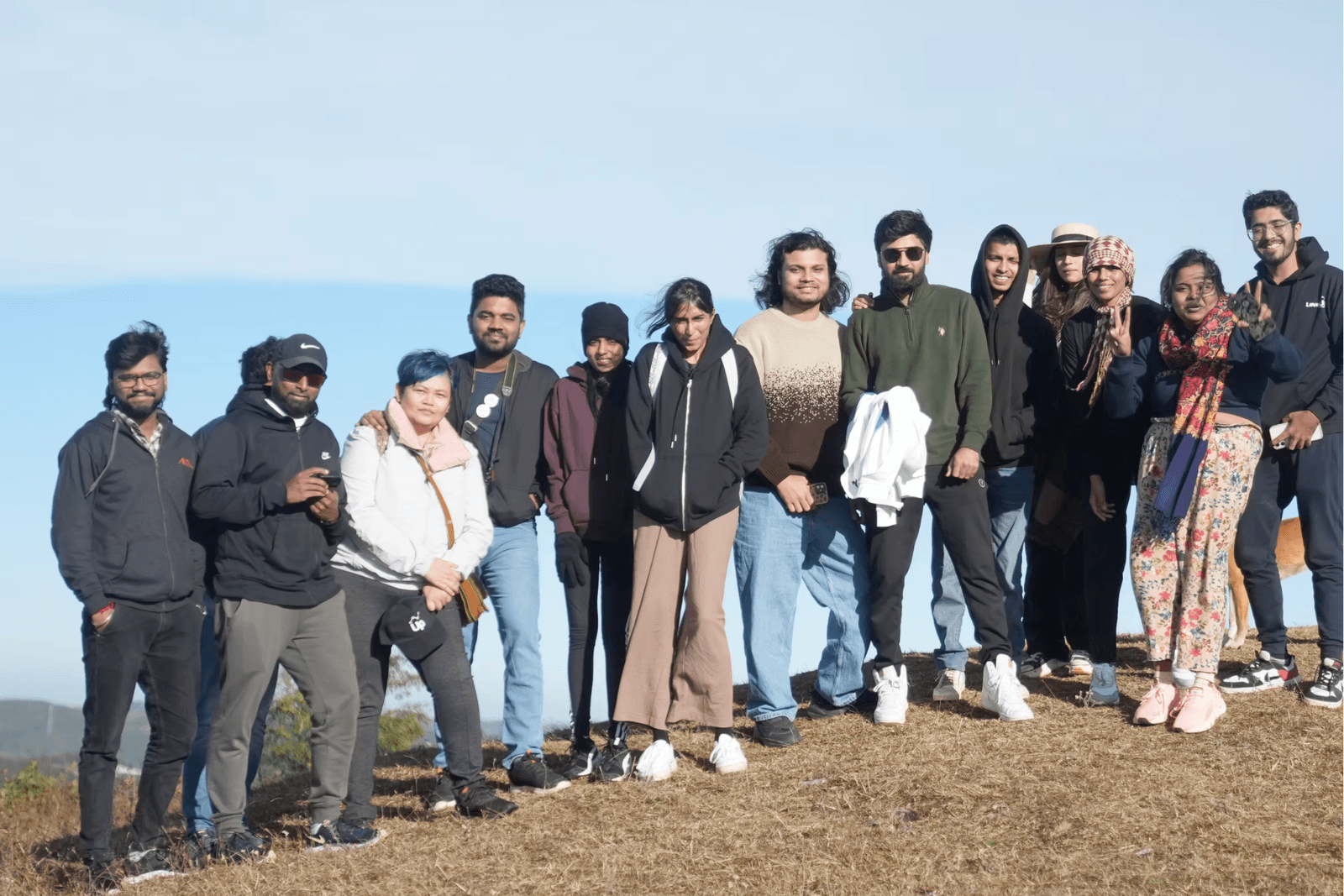 Hilltop group photo