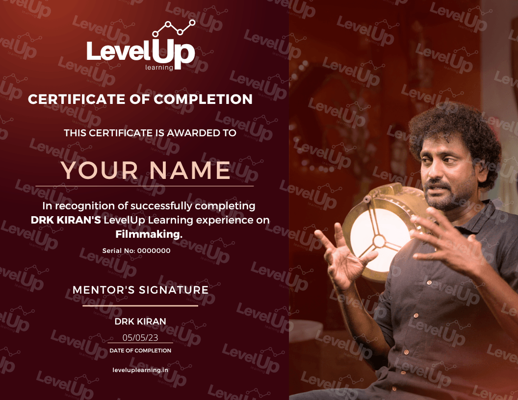 Certificate of Completion
