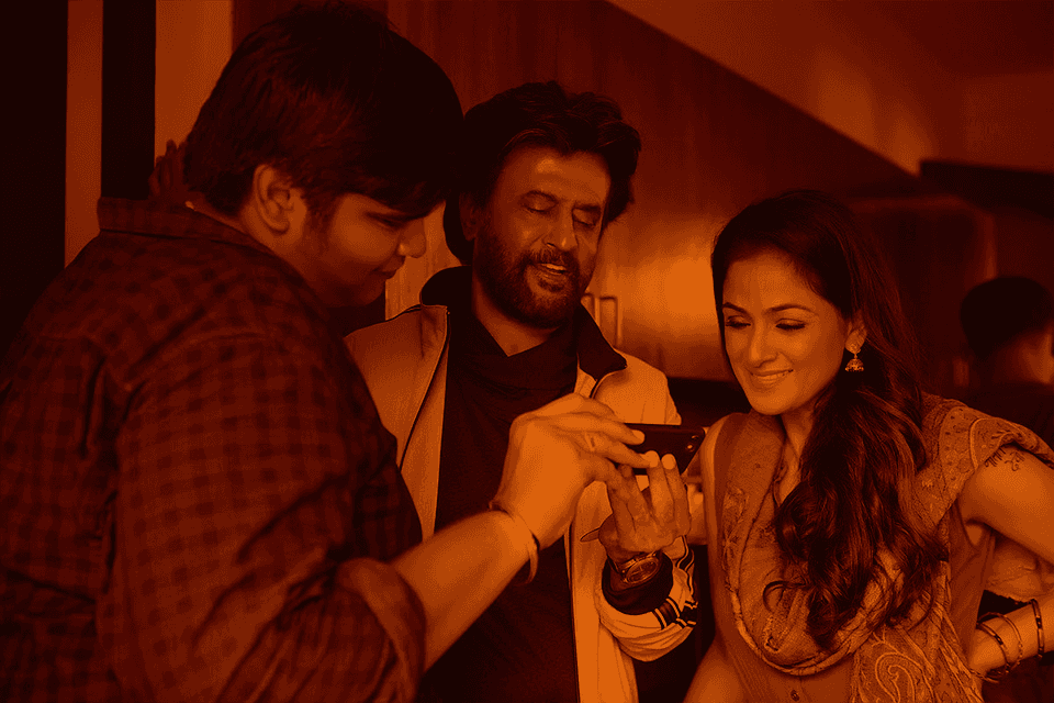 Karthik Subbaraj on set